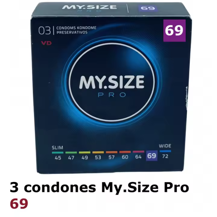 My size 3 Condones My Size PRO 69 - 223x69 mm 4025838403690 - 1