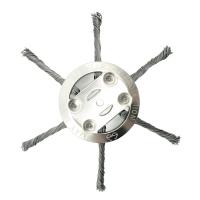 Cabeza De Escobilla Para Maleza Cabeza De Rueda De Acero Para Trimmer Eliminación De Hierba Moja Y Rusticidad Para Jardín - details 28