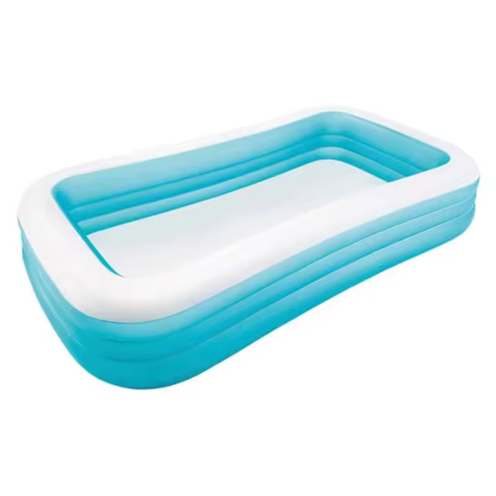Piscina hinchable 1020 litros celeste 3 cámaras de aire 58484 INTEX - 1