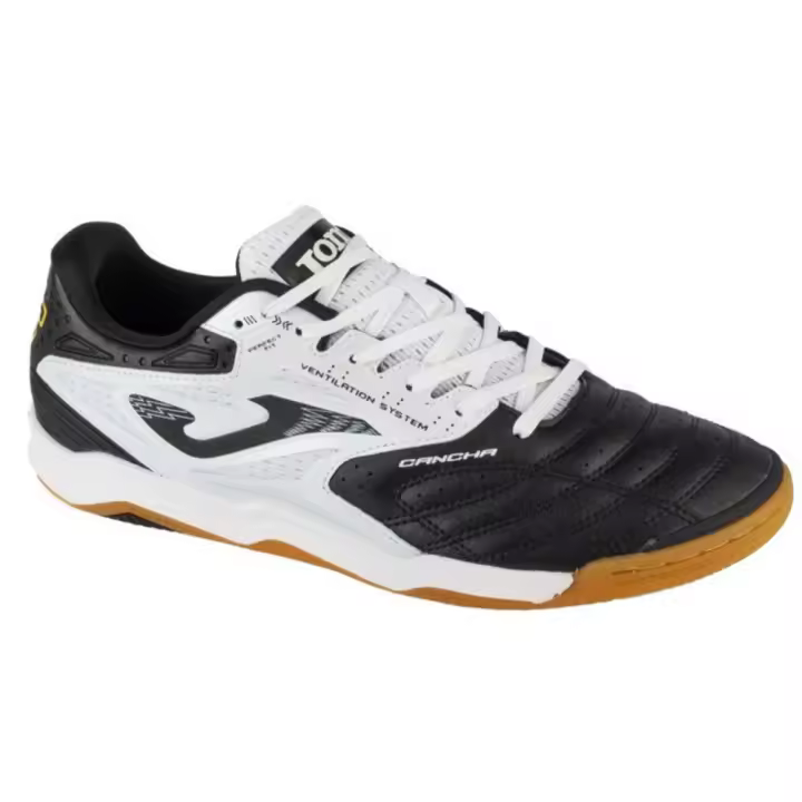 Zapatillas de fútbol Joma Cancha 2501. Black/white. - 1