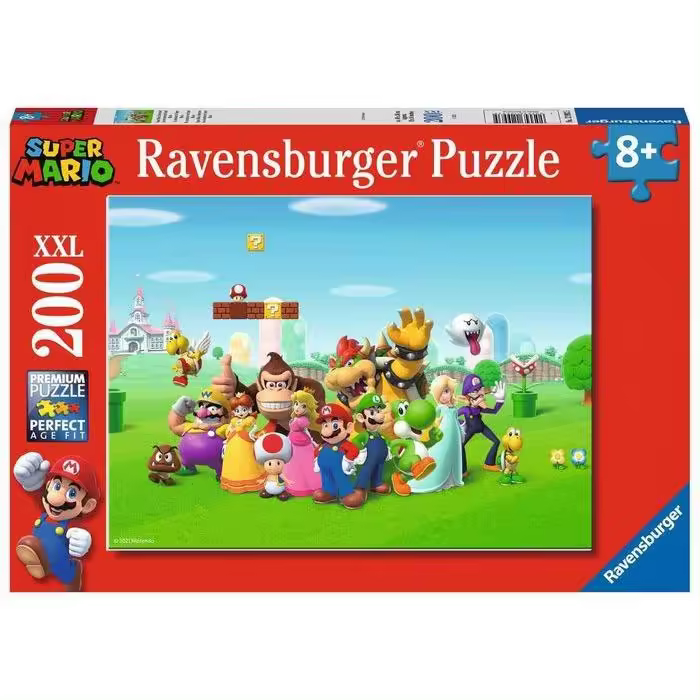 RAVENSBURGER PUZZLE 200 PZ. XXL SUPER MARIO PUZZLE 200 PZ. XXL 33x23x3 Cms. - 1