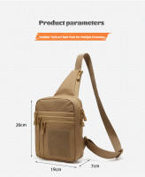 Bolso De Hombro Invisible D12 Impermeable Y Transpirable Para Caza Y Camping Tácticas Exterior Bolso Transversal Versátil De Montaña Y Selva - details 1