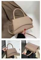 Bolso De Hombro De Cuero PU Sólido Moda Bolso De Mano Para Mujer Casual Bolso Cruzado Con Manija Superior Decoración De Bordado - details 8