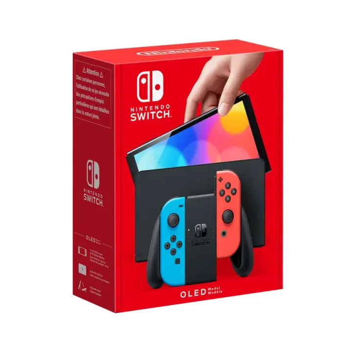 Nintendo Switch Modelo OLED Azul Neon/Rojo Neon - 1