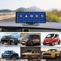 Podofo-cámara trasera HD DVR para coche, Control de voz, Wifi, Android, Auto y Carplay, tablero de recortes de vídeo, BT, FM, espejo de coche, 10,26" - details 0