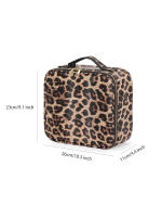 Bolso De Maquillaje Para Viaje Con Espejo LED Y 3 Escenarios De Color Ajustable Brillo Divisores DIY Estuche De Maquillaje Con Luces - details 13