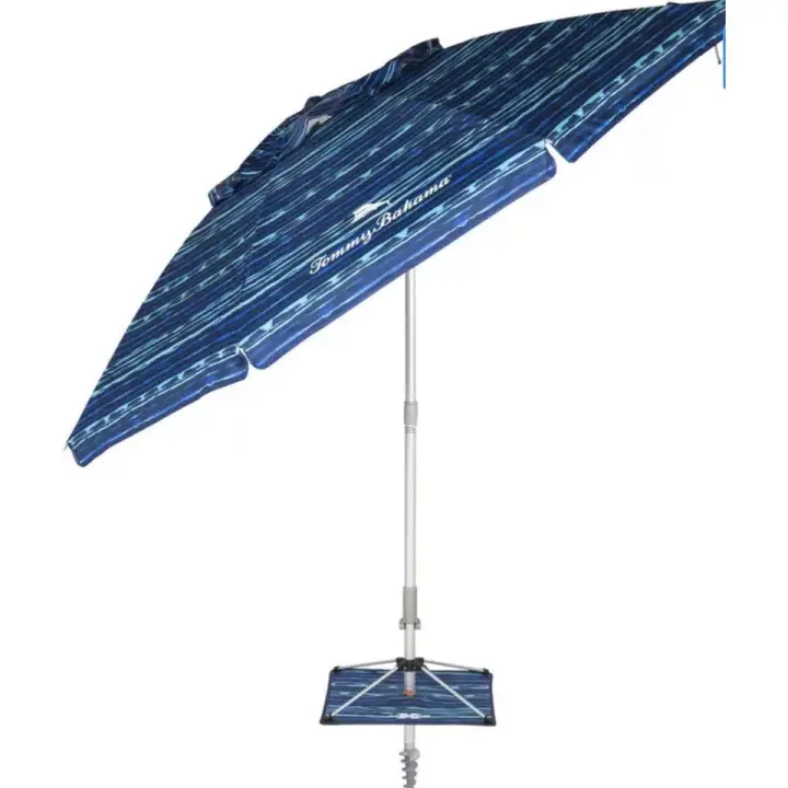 Tommy Bahama - Sombrilla de playa, color azul … Modelo 2025 - 1