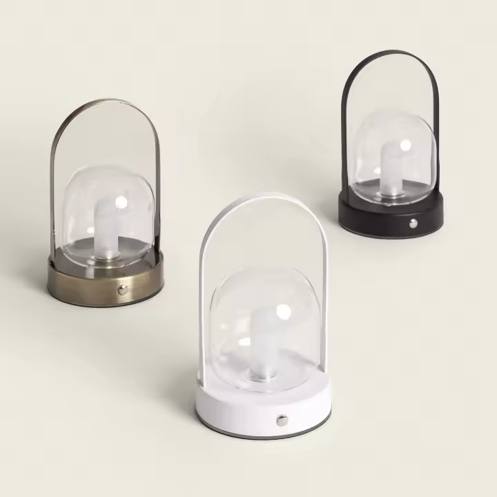 Lámpara de Mesa LED Portátil con Batería USB Recargable Olena - 1