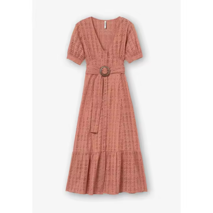 Vestido solero Tiffosi para mujer 10054897 Rosa - 1