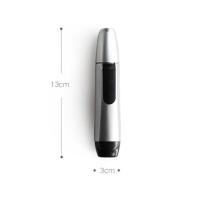 Afeitadora Eléctrica Para Nariz Y Cejas Máquina De Limpieza Y Eliminación De Vello Rasador De Cabello Electrodoméstico - details 2