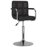 vidaXL Silla de comedor de cuero sintético en color Blanco/Negro | cómodas modernas ergonómicas para comedor cocina salón hogar - details 1