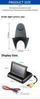 Cámara De Visión Trasera Y Luz De Freno Para Mercedes Benz Viano Sprinter Vito VW Transporter Crafter Con Pantalla De 4.3 Pulgadas Instalación Directa - details 10