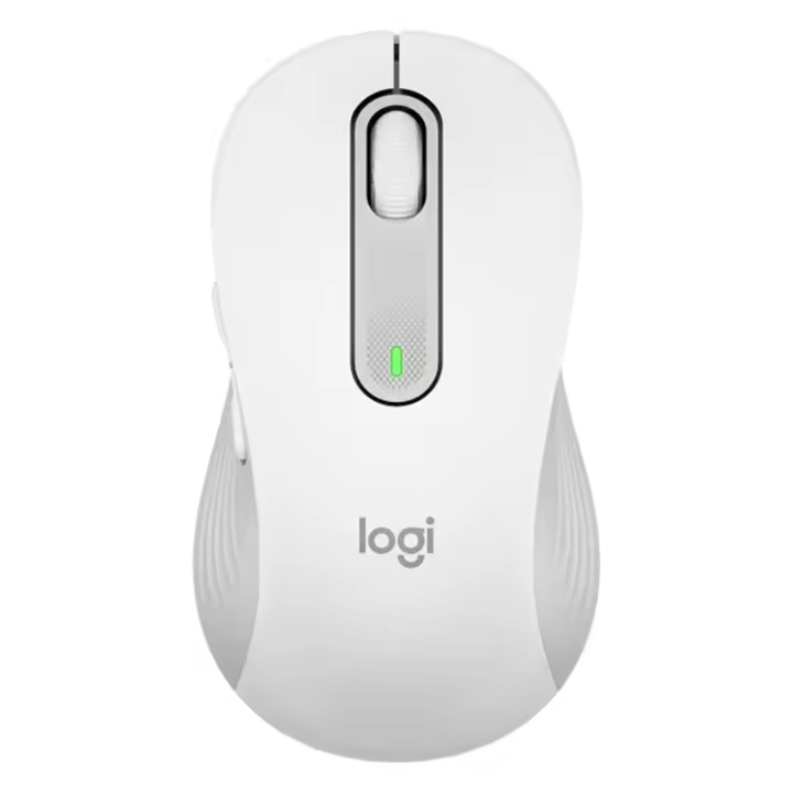 Mouse raton logitech m650 grande optico wireless inalambrico blanco crudo - 1