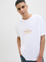 Jack & Jones SS25 Hombre Pack 2 Camisetas de Algodón Mod JORCANGGU CHEST logo estampado Moda Casual Informal REF 277227 - details 10