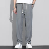 Pantalones Casuales Para Hombre Gris Caqui Veraniegos Rectos Y Anchos Deportivos De Baloncesto Con Bolsillos Cintura Media Peso Ligero - details 7