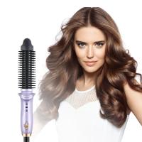 Cepillo De Rizado Con Aire Caliente Profesional Para Peluquería Secado Rápido Cerámica Control De Temperatura 100-210 °C Uso Seco Y Húmedo - details 0