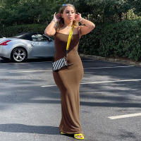 Vestido De Manga Spaghetti Estilizado Y2K Para Mujer Estilo Casual Coreano Y Japonés Sin Cuello Con Suspensión Vestido Largo Hasta La Rodilla - details 22
