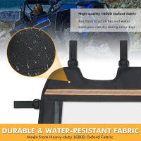 Parabrisas Trasero Para UTV Protector De Viento Transparente Para Polaris RZR XP 1000 2014-2021 RZR XP TURBO 2016-2021 Impermeable - details 2