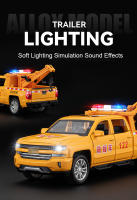 Vehículo De Rescate 1:32 En Miniatura Con Puertas Abiertas Luz Y Sonido Coche De Metal Para Niños Regalo De Juguete Duradero - details 5