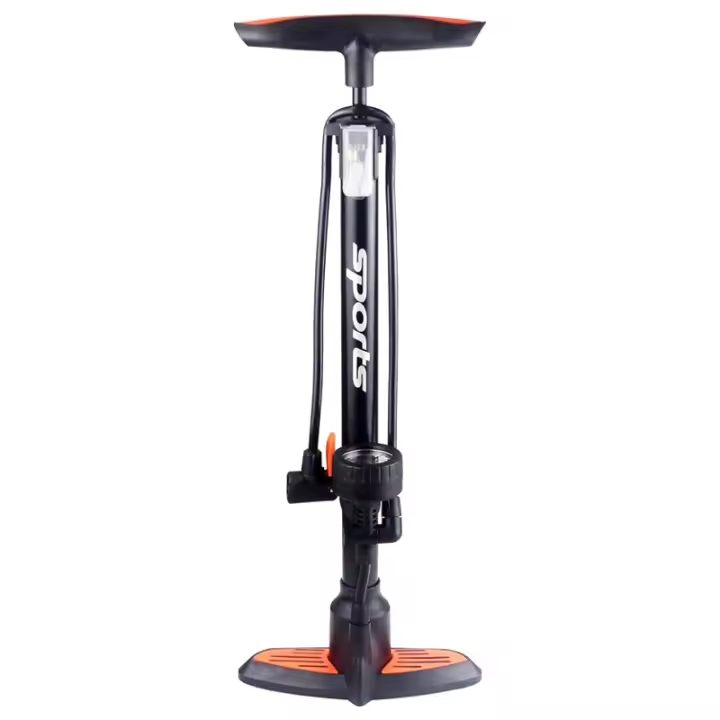 Bomba de fútbol y voleibol de alta presión para inflar balones, portátil, para bicicleta, batería de coche, multifuncional. - 1
