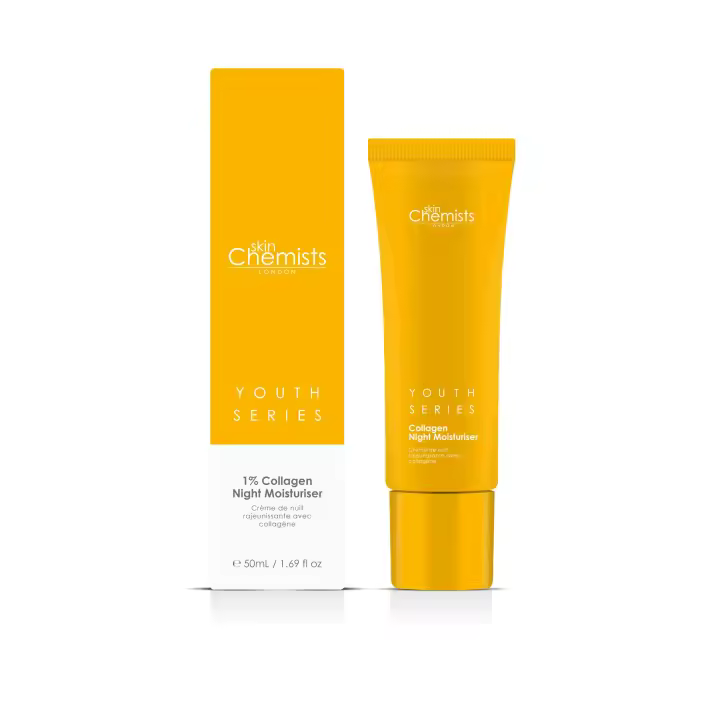skinChemists Crema Hidratante de Noche con Colágeno 50ml - 1
