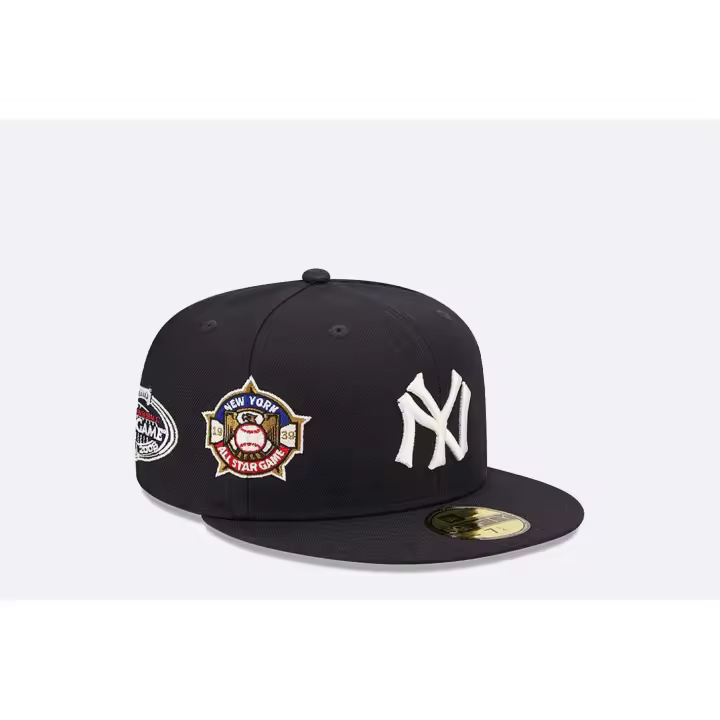 Gorra New Era 59Fifty New York Yankees Cooperstown Multi Patch Navy - 1