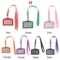 Carcasa Protectora Para Tarjetas De Nombre Y Badges Para Hombres Y Mujeres Estuche Para Tarjetas De Identificación De Oficina De PU Cuero Unisex - details 2