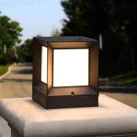 Luz de poste al Aire Libre-columna impermeable - details 1