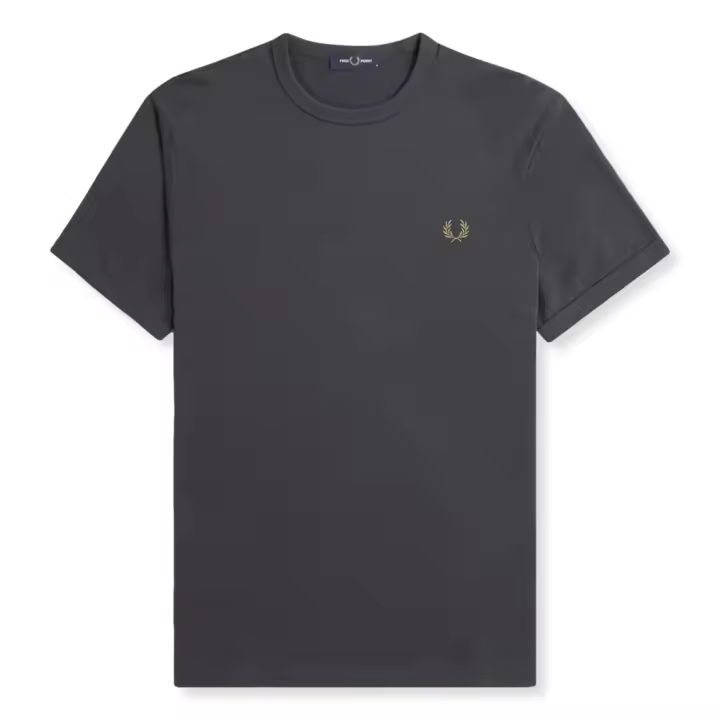 Fred Perry Ringer T-Shirt Anchor Grey / Dark - 1
