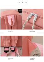 Mochila Escolar Para Niñas Teenager 5 Piezas Set Con Gran Capacidad Y Varios Bolsillos Canvas Resistente Y Versátil Para Viajes Y Estudio - details 10