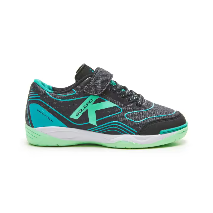Kelme Zapatillas De Fútbol Sala De Niño Goleiro Kids Elastic Negro - 1