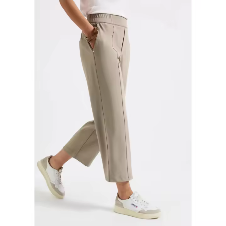 Street One Mod. PS378685 L26 - Pantalón sarga informal con cintura alta para mujer - 1