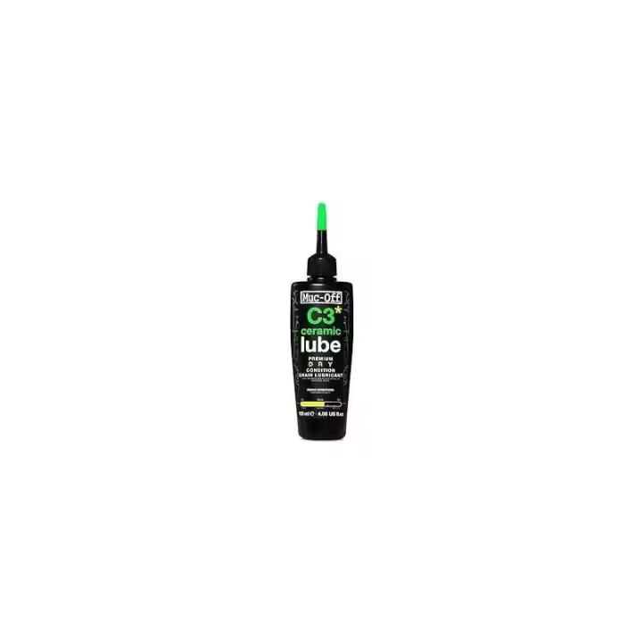 Muc-Off C3 Clima Seco Cerámico Bio 120 Ml para Bicicletas de Carretera, Ciclocross y MTB - 1
