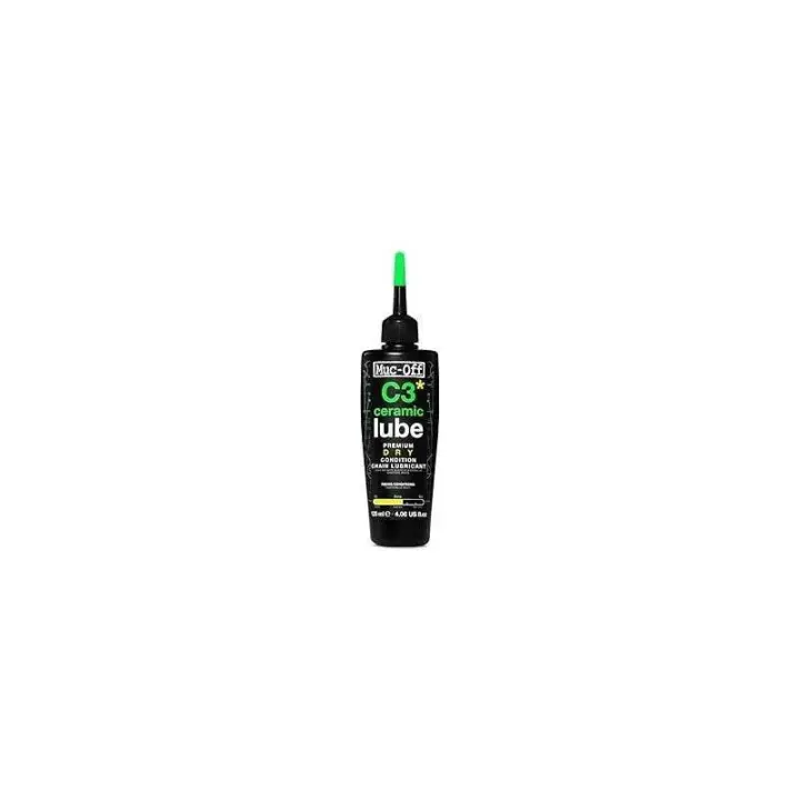 Muc-Off C3 Clima Seco Cerámico Bio 120 Ml para Bicicletas de Carretera, Ciclocross y MTB - 1