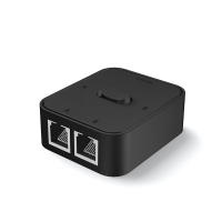 Adaptador De Ethernet 1000Mbps 1 En 2 Salidas RJ45 Cat 6 Para PC Laptop TV Box Router Conector De Red Splitter De Cobre - details 7