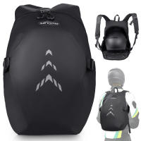 Mochila Para Motociclista Impermeable Con Estriado Reflector Bolsa De Almacenamiento De Casco De Motocicleta Para Salidas Y Carreras - details 0