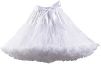 Falda De Túnel A-Line Para Mujer Lolita Cosplay Con Gran Lazo Underskirt Poliéster Técnica Tejida Multicapa Para Ballet - details 8