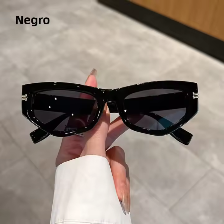 Gafas De Sol Para Mujer Y Hombre Estilo Vintage Con Ojos De Gato Lentes Gradiente Irregular Protección UV400 Unisex - 1
