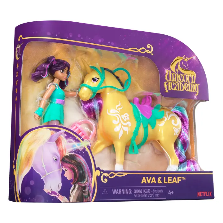 MUÑECA AVA CON SU UNICORNIO LEAF - 1