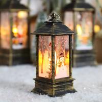 Lámpara De Aceite Portátil Vintage Con Luz LED Para Navidad Y Fiestas Decoración De Casa Y Jardín Piloto Eléctrico Incluido - details 9