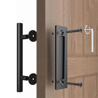 Manija De Puerta Sliding Barn KAK De 12 Pulgadas Para Armario Interior Hebilla De Madera Acero Inoxidable Electroplazcado - details 14