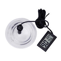 Mini Medidor De Temperatura Y Humedad Con Pantalla LCD Digital Termómetro Y Higrómetro De Interior Con Probar Externo Instrumentos De Medición - details 9