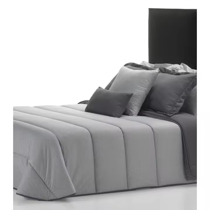 Edredón Nórdico Stripe Gris de Belnou - 1