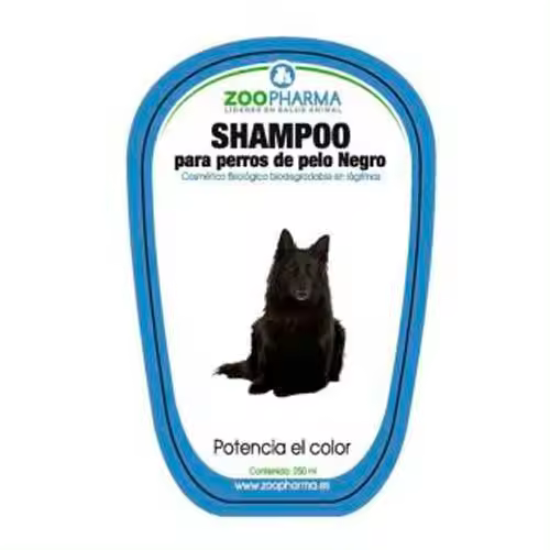 Zoopharma Vet Champu Pelo Negro Perros 250Ml. - 1