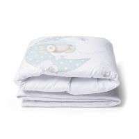 INTERBABY SET DE 2 PIEZAS FUNDA NORDICA CON RELLENO + CHICHONERA  BEAR SLEEPING GRIS/ VERDE/AZUL/ROSA - details 1