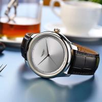 Reloj De Pulsera Para Hombre Marca Top Lujo Negocios Resistente Al Agua Cuarzo Cuero Reloj De Hombre Moda Casual Mano Del Reloj - details 3