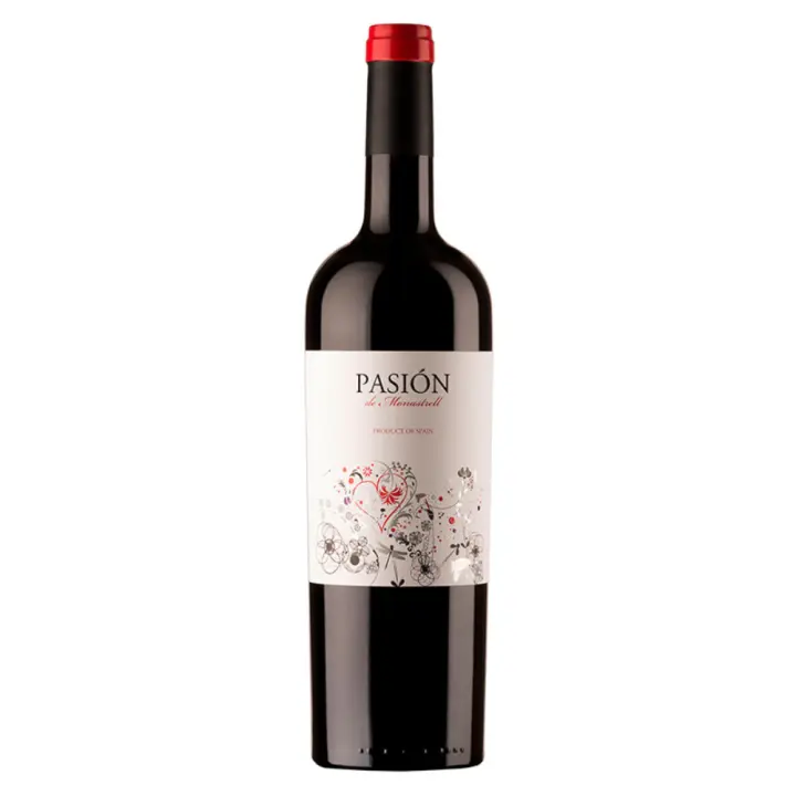 NuevosVinos - Vino Tinto Pasión de Monastrell Tinto 75cl Vino Ecológico - 1