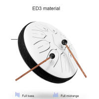 Hluru Glucophone Trompeta De Acero 6 Pulgadas 11 Notas Drum D5 Eterno Para Principiantes Handpan Instrumentos Musicales Multifuncionales - details 1