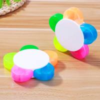 Resaltadores de pétalos con forma de Flor, rotuladores de agua 5 en 1 - Set de Colores surtidos, ideal para escuela y oficina. - details 3