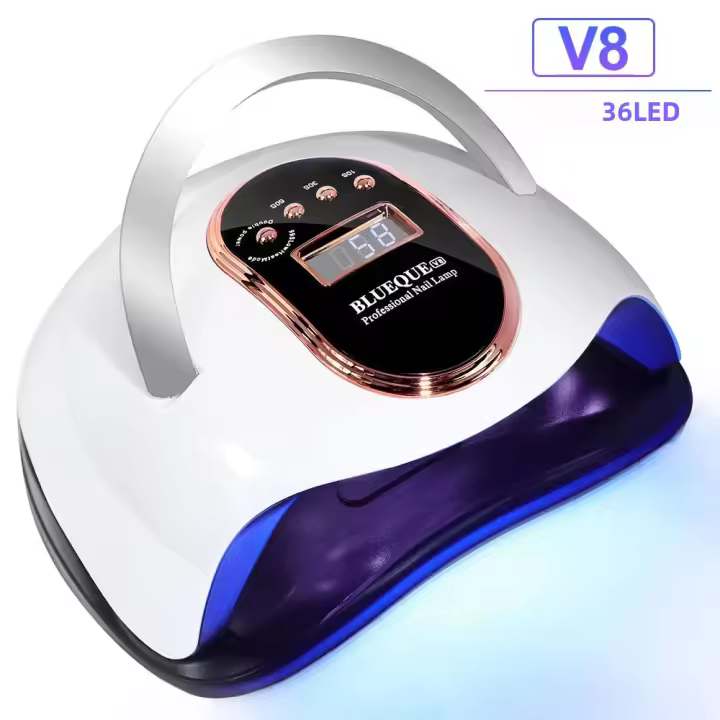 Lámpara De Secado De Uñas LED UV Recargable 36LEDs Profesional Sin Cable Para Manicura Con Batería Integrada Artículos De Equipamiento De Salón De Belleza - 1